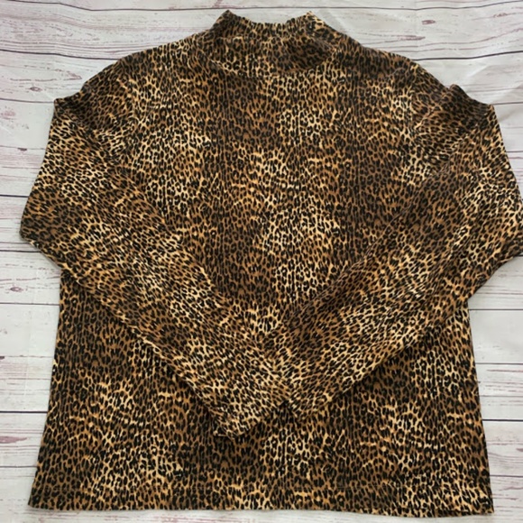 Jones New York Sport Leopard Animal Print Long - Picture 3 of 8